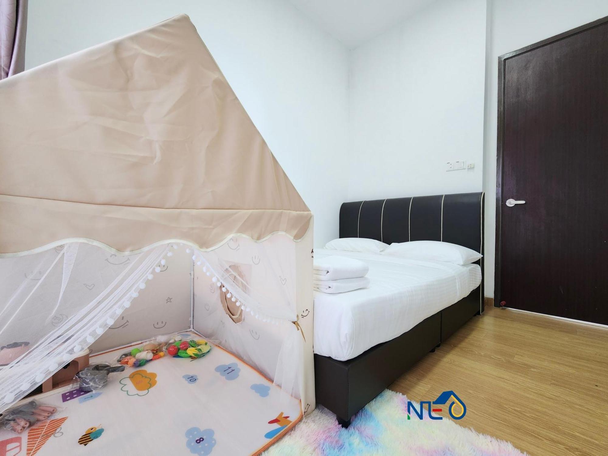 Country Garden Danga Bay Instyle Sea View Homestay Suite By Neo 조호르 바루 객실 사진